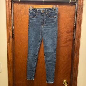 American Eagle Size 6 Short Super Hi-Rise Jeggings